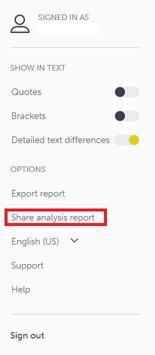 How can my students share their reports?